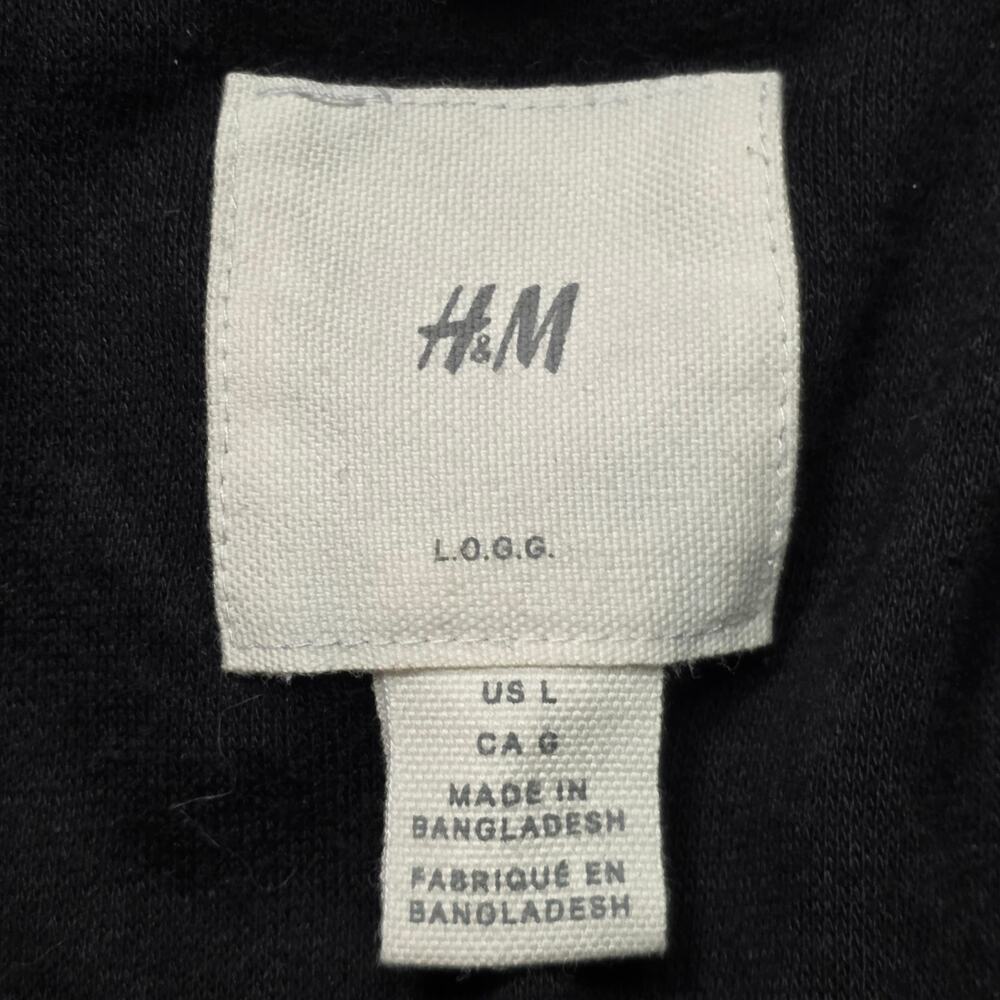 H&M NASA Bomber Jacket Men’s Large Black - Picture 3 of 9